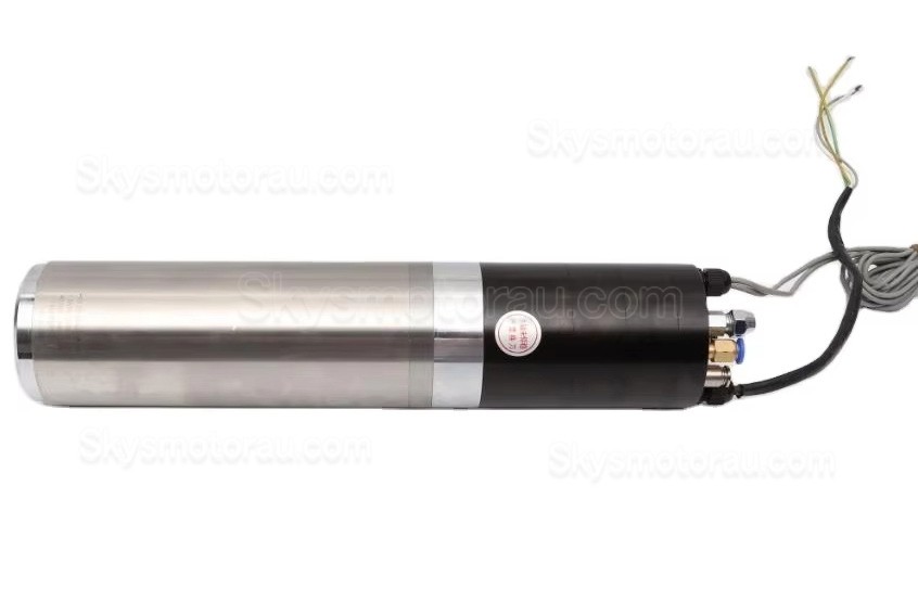 2.2KW 220V/380V Water Cooled ISO20 ATC Spindle Motor JGL80-20-24Z/2.2 0.88Nm Automatic Tool Change Spindle Motor